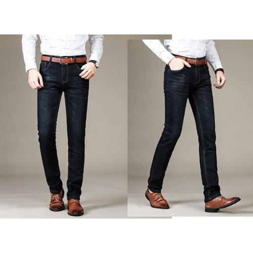 2021 Classic Jeans Jean Homme Pantalones Hombre Men Spijkerbroek Mannen Soft Black Biker Masculino Denim Overalls Mens Pants