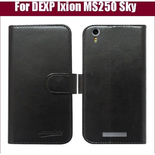 Hot Sale! DEXP Ixion MS250 Sky Case New Arrival 6 Colors High Quality Flip Leather Protective Cover Phone Bag