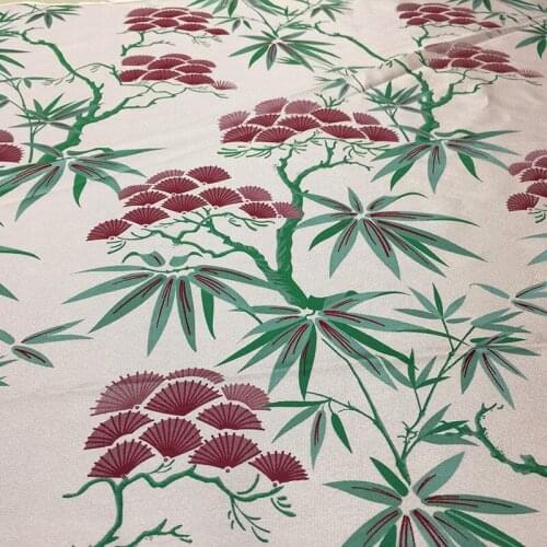 HLQON High quality occident style yarn dyed jacquard brocade fabric used for tissue women dress clothing patchwork