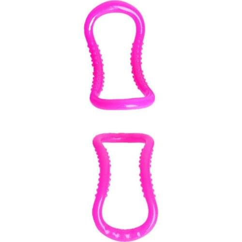 Yoga Circle Pilates Ring Workout Fitness Resistance Support Tool Fascia Massage Trainers Force Core Training Tool