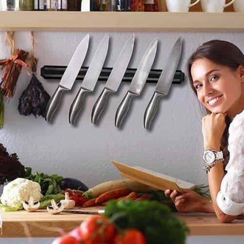 Magnetic Knife Hanger Holder Knife Stand Strong Magnet Practical Screw Organized Kitchen Product 55cm 33cm