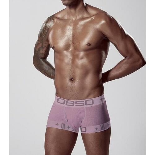 Men Underwear Men Boxer Shorts Gay Sexy Mens Underpants Cotton Cueca Male Panties Lingeries Comfortable Prefect Fit Boxers