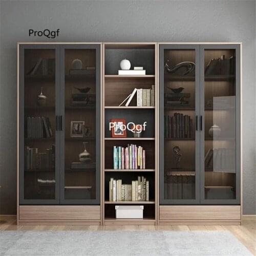 Prodgf 1Pcs A Set Luxury Office Reasonable Boss Document Cabinet Book Shelf