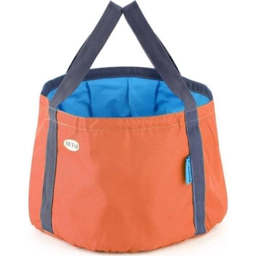 Collapsible Bucket Camping Water Storage Container Portable Folding Bucket Wash Basin for Traveling Hiking Fishing Boating Garde