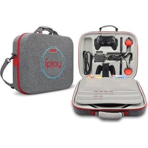 Travel Storage Large Capacity Bag Suitcase Hard Shell Collection Bag For Nintendo Switch Console NS PRO Nintend Switch Ring-con