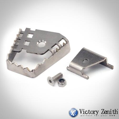 For BMW F650 F700 F800 GS F 650GS 700GS 800GS Motorcycle Accessories Brake Lever Extension Pedal Step Tip Plate Enlarge Extender