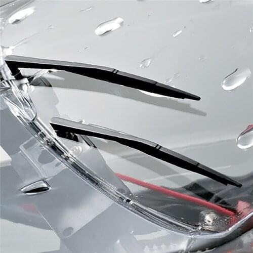 Universal Electric Wipers DIY Simulated Car Windshield Wiper Kits for 1/10 RC Tractor Truck Car Shell Upgrade Parts