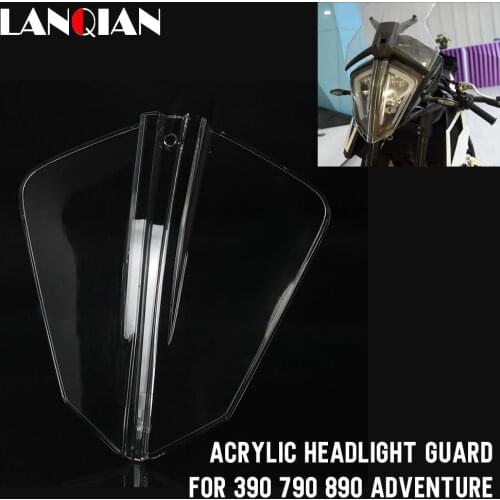 790 Adventure Motorcycle Headlight Protection Cover For KTM 390ADV 790ADV 790 890 390 Adventure ADV Accessories Headlight Guard