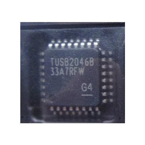 10pcs/lot TUSB2046BVF TUSB2046B USB Transceiver 5TR 12Mbps 32-Pin New Original