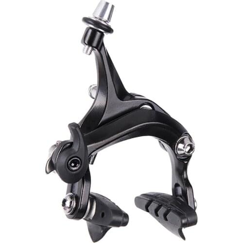 2Pcs Racing Road Bike Dual Pivot Front Rear Side Pull Caliper Brake with Pads Bicycle Brake