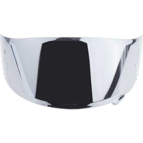 2 Pieces Motorcycle Helmet HD Visor for X14 Z7 NXR Motor Bike Silver+Blue