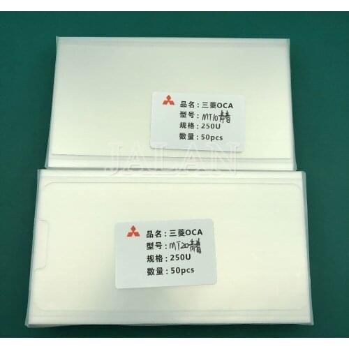 250um OCA adhesive For Huawei mate 7 8 9 10 20/20 lite touch screen glass laminating lcd repair For Mitsubishi oca glue