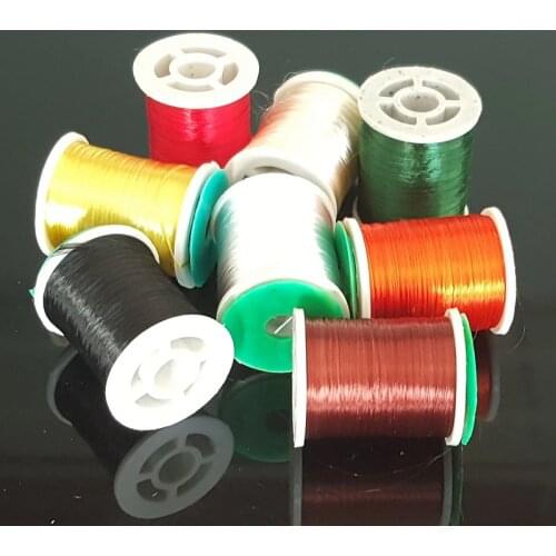 8pcs/lot Maway 200D fly tying line fly tying thread with standard bobbins 100 yards