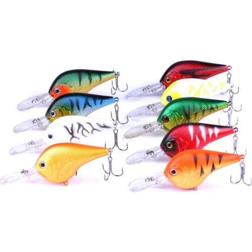 95mm 1pcs FISHING LURES CRANKBAITS HOOK Crank baits 9.5CM11.2G 6#hooks Hard Minnow Fishing bait pesca (CB024)