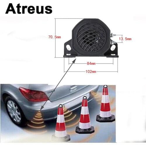 Atreus Car Truck Vehicle Horn Reversing Backup Beeper Warning Alarm for Mercedes W204 W203 W211 AMG Mini cooper Skoda octavia a5