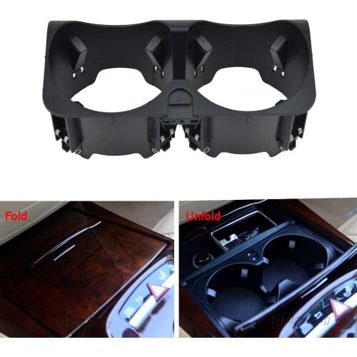 Car Center Console Cup Holder Cup Drink Holder Outer Cover for Mercedes Benz W221 2009-2012 A2218130014