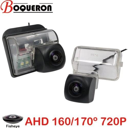 Fisheye 170 Degree 720P AHD Car Vehicle Rear View Reverse Camera for Mazda 6 Sedan Hatchback Atenza Sport CX-5 CX-7 CX-9