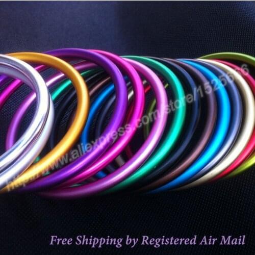 Free Shipping 50pcs/25pairs Large Size 3 inch Multiple Colors Available Aluminum Sling Rings DIY Baby Wrap Carrier
