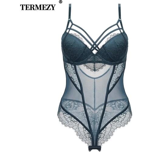 Padded Bra Lingerie Sexy Corset Bustier Women Underwear Elasticity Transparent Straps Corset Waist Trainer Sleepwear Black White