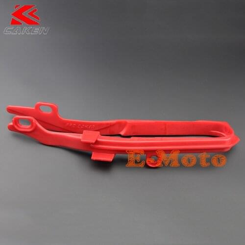 Chain Slider Swingarm Guide Swing Arm Protector CRF250R 2010-2013 CRF450R 2009-2012 Red E-Moto