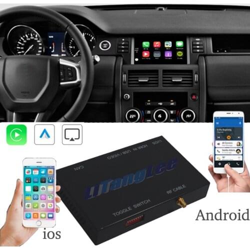 Car Camera Carplay Decoder Adapter For Land Rover Discovery Sport L550 Mirror Link Display Android Auto Play 360 BirdView