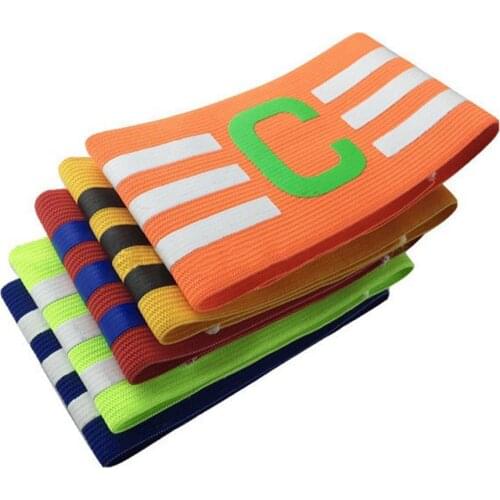 Football Captain Armband Soccer Competition Sports Match Leader Arm Band Badge