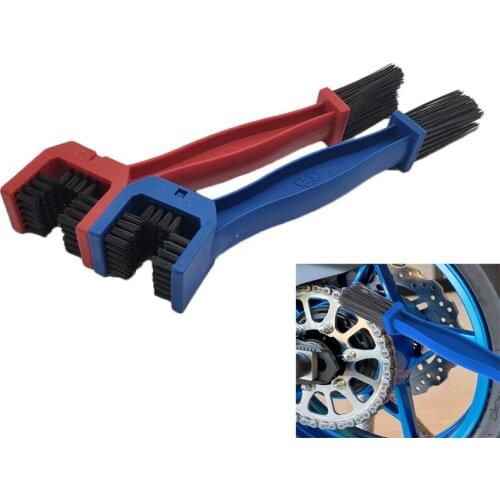 Motorcycle Bicycle Chain Clean Brush Gear Grunge Brush Cleaner Tool For Suzuki gsxr 1000 1100 400 VS800 VZ800 vz 800 650 GSX1250