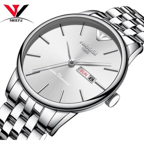 NIBOSI Men Watches Top Brand Luxury Sport Wristwatch Mens Fashion Brand 2018 Watch Date And Day Relogio Masculino De luxo Saat
