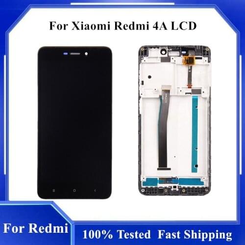 Original 5.0" LCD For Xiaomi Redmi 4A Display Touch Screen Assembly Digitizer With Frame For Xiaomi Redmi 4A LCD Display