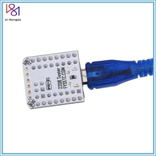 TMC2208 Tester Module Controller Board For Testing Or Flashing Parameter Modes Of TMC2208 Operation On USB To Serial Adapter