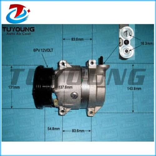 Factory direct sale auto parts a/c compressor for CHEVROLET LACETTI J200 1.6 95 05- 96804280 96992772