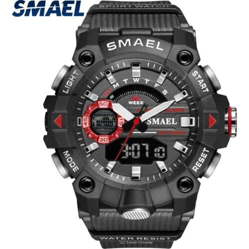 SMAEL Mens Waterproof Watch