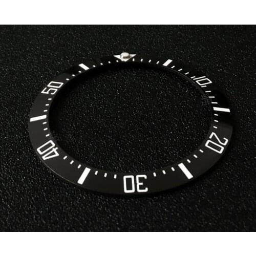 40mm Sea-Dweller Black Bezel Replacement with Blue Luminous Pearl