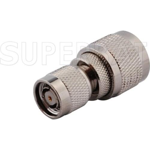 Superbat 5 pcs N-TNC Adapter N Plug to RP-TNC Male(female pin) Straight RF Adapter
