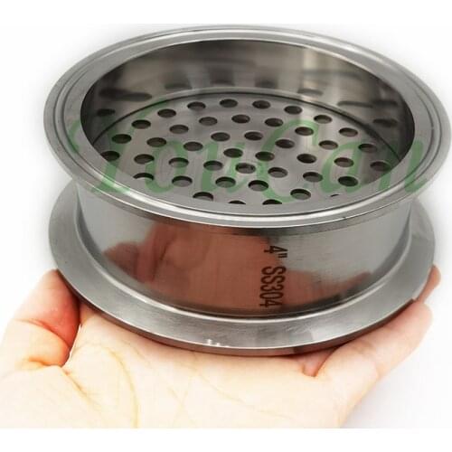 1.5" 2" 2.5" 3" 4" 6" Tri Clamp Clover Filter Plate Sanitary Stainless Steel SS304 Spool Welded Fitting For Homebrew