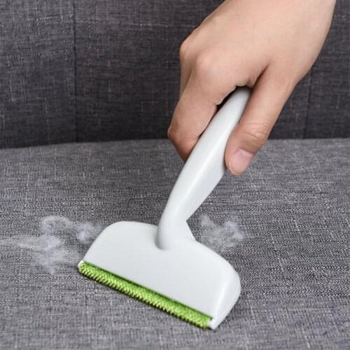 Creative Double-Head Clothes Pets Hair Fluff Lint Remover Brush Manual Cleaner Home Sofa Bed Seat Gap Dust Cleaning