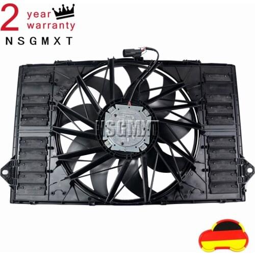 AP01 Radiator Cooling Fan Assembly 97010606103 For Porsche 2009-2016 3.6L 3.0 TDI 970.106.061.06 97010606106