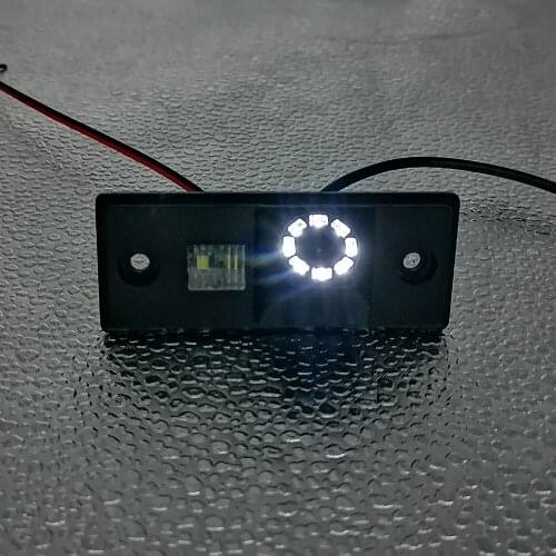 Waterproof parking with 8LED HD Night vision rear view backup car camera For Porsche Cayenne 9PA 2003-2010 Audi TT 8J 2007