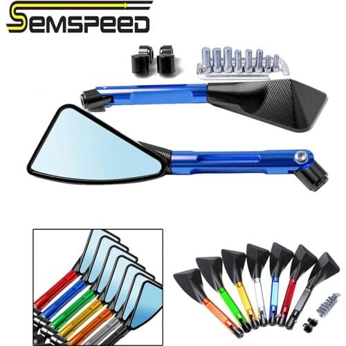 For Kawasaki Z900 Z800 Z750 Z1000 Z250 Z250R Z300 ER 6N Versys 1000 CNC Rearview Mirror Rear View Mirror Motorcycle Accessories