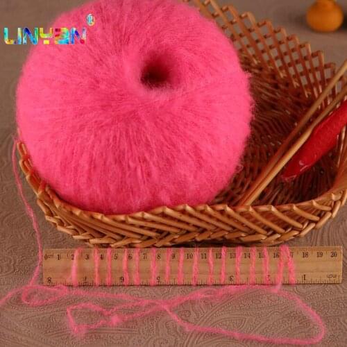 250g /lot 40% angola wool 60% acrylic Yarn for Hand Knitting yarn for crocheting Hand woven crochet Acrylic Australian wool t49