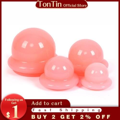 4pcs/set cup for Massage Body Cups Vacuum Cupping Ventosas vacuum bank Weight massage Cupping Apparatus vacuum cans jar therapy