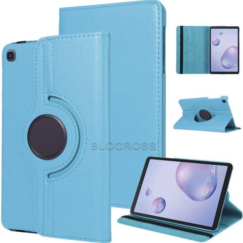 For Samsung Galaxy Tab S6 Lite 10.4 360 Case Degrees Rotating PU Leather Flip Cover Case Capa for P610/P615 10.4'' Tablet Funda