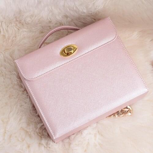 Travel jewelry packing box cosmetic makeup organizer Jewelry box earrings display rings organizer jewellry casket carrying case