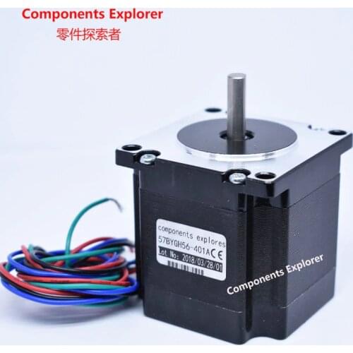 CNC Router Lathe Nema 23 Stepper Motor 2 Phase 2.8A 1.8 Degree 57x56mm