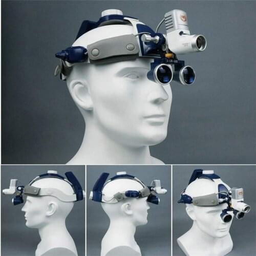 Hyper Power 5W LED Medical Headlight Surgical Headlamp Illuminator 2.5/3.5X Binocular Magnifier Dental Surgical Loupes