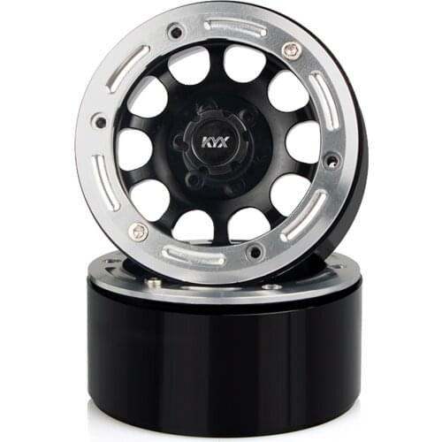 KYX Racing Alloy 1.9" Wheel Rims Upgrades Parts Accessories for 1/10 RC Crawler Car Axial SCX10 II 90046 Traxxas TRX-4 TRX4 D90