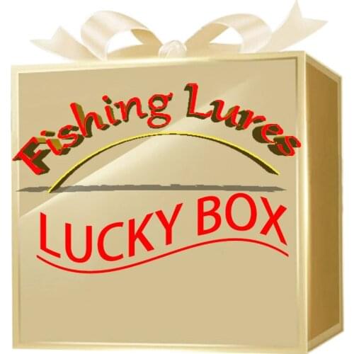 Russia Warehouse Fishing Lure Lucky Box Lure Unknown Tackle Box For Lucky People Fishing Tackle Lure Good Quality