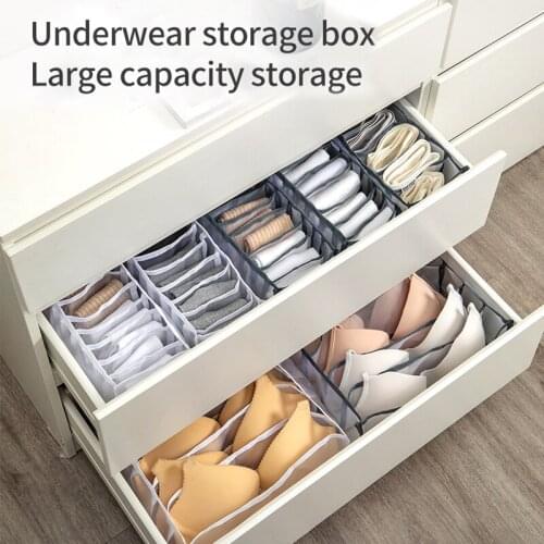 Creative Multi-functional Underwear, Womens Socks, Artifact Fabric, Underwear Drawer Type, Household Box Sorting and Storage