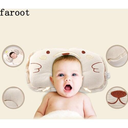Hot Baby Boy Soft Sleeping Pillow Neck Positioner Prevent Head Support Cushion Randomly baby pillows
