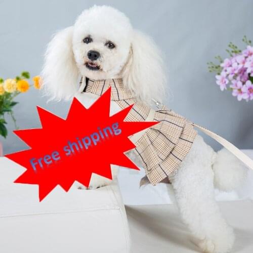2021 new product pet supplies dog cat traction rope anti-lost small dog chest harness comfortable and breathable